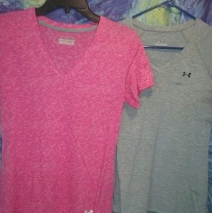 2 Under Armour Medium Shirts